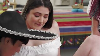 big cock Stuffing My Stepsisters Pinata - S25:E3 brunette blowjob
